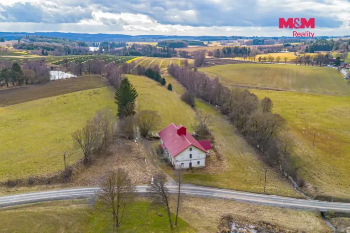 Prodej rodinného domu, Bořetín, 1072 m2