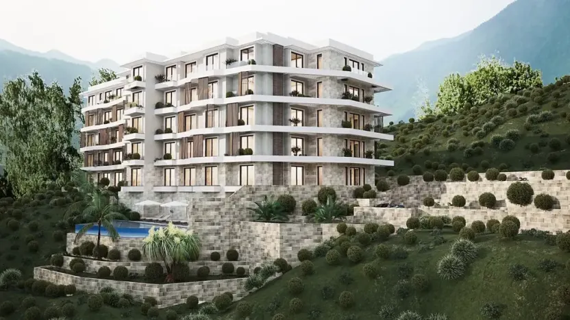 Prodej bytu 2+kk, Bečići, Černá Hora, 52 m2