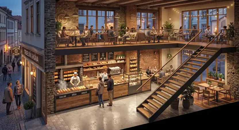 Pronájem restaurace, Praha - Nové Město, Václavské náměstí, 98 m2
