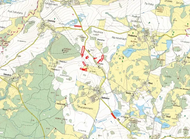 Prodej pole, Kovářov, 14942 m2