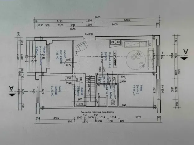 Prodej rodinného domu, Jihlava, Lípová, 230 m2