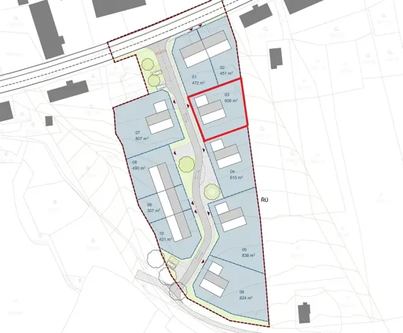 Prodej pozemku pro bydlení, Bělá nad Radbuzou, Dlouhá, 583 m2