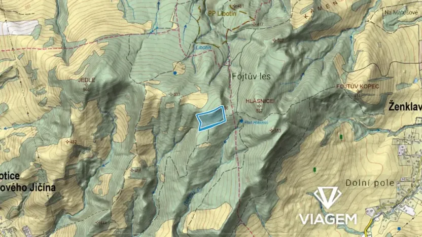 Prodej podílu lesa, Životice u Nového Jičína, 5078 m2