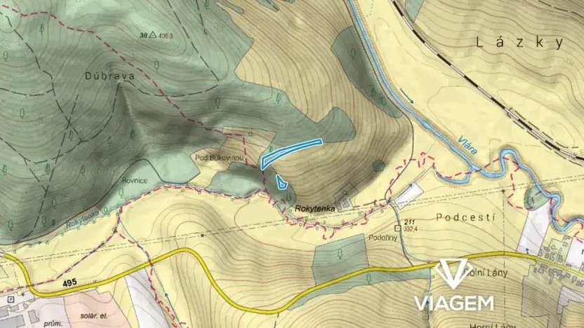 Prodej podílu lesa, Bohuslavice nad Vláří, 1301 m2