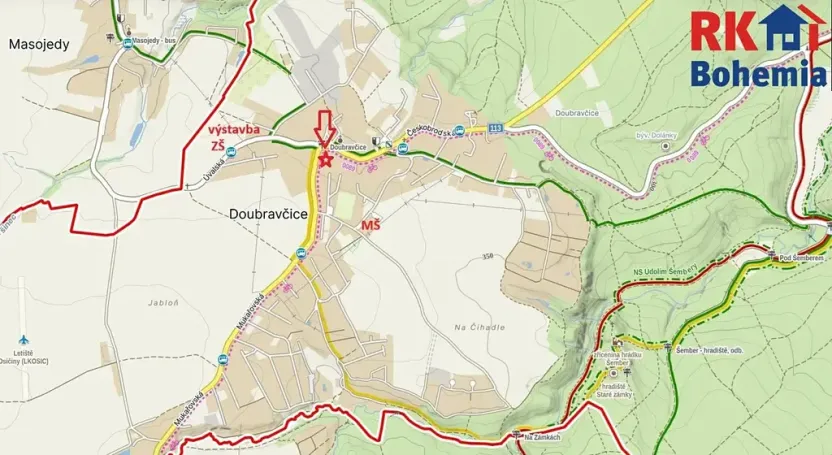 Prodej rodinného domu, Doubravčice, Mukařovská, 98 m2