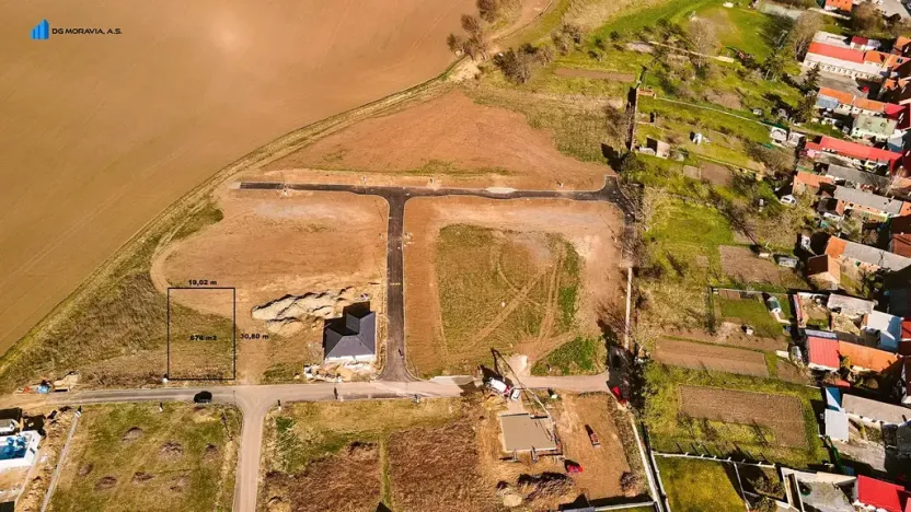Prodej pozemku pro bydlení, Medlovice, 674 m2
