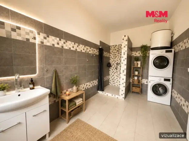 Pronájem bytu 1+kk, Ploskovice, 50 m2