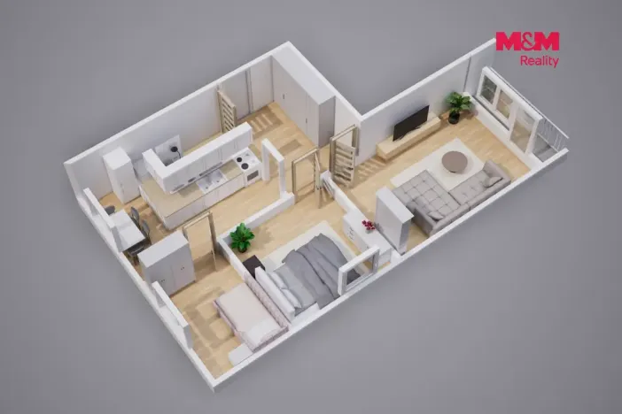 Prodej bytu 3+1, Ústí nad Labem - Severní Terasa, Jizerská, 69 m2