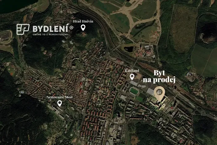 Prodej bytu 1+1, Most, Jiřího Wolkera, 41 m2