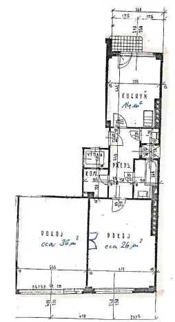 Pronájem kanceláře, Praha - Smíchov, Štefánikova, 77 m2