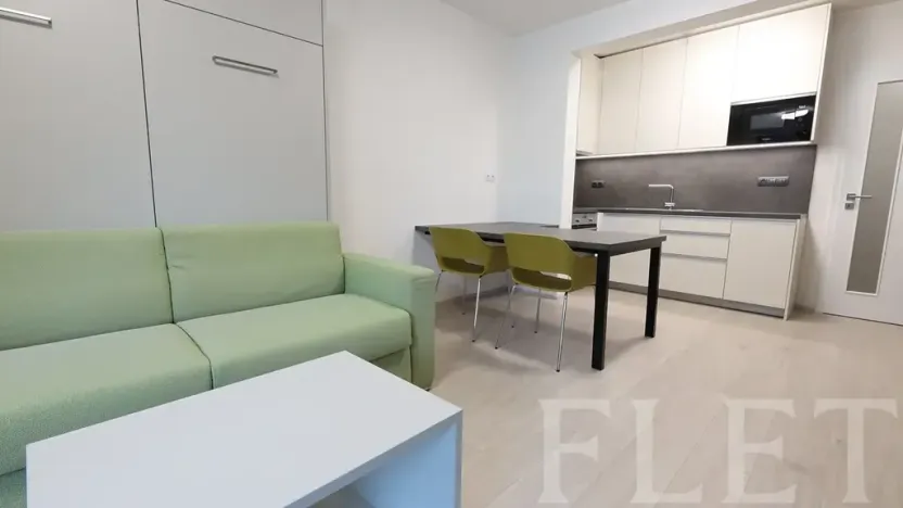 Pronájem bytu 1+kk, Praha - Žižkov, Hartigova, 36 m2