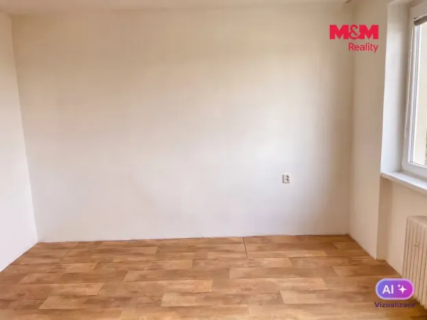 Pronájem bytu 2+1, Louny, Mírové náměstí, 58 m2