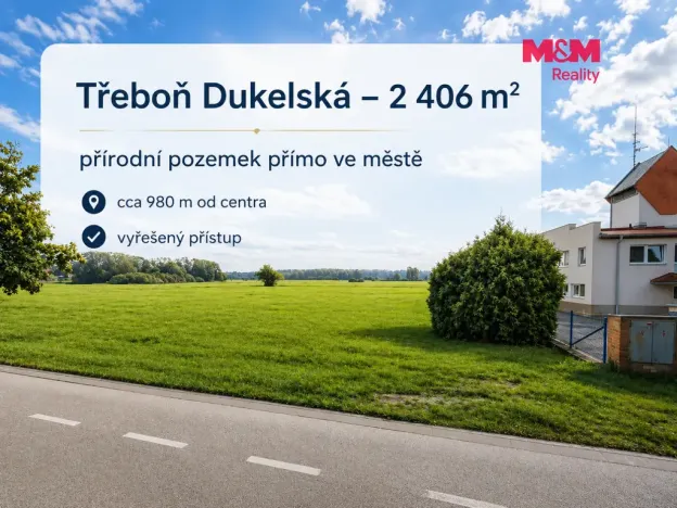 Prodej louky, Třeboň - Třeboň I, 2406 m2