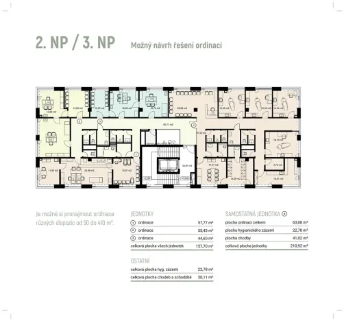 Pronájem ordinace, Plzeň, Krašovská, 210 m2