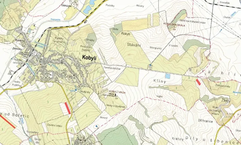Prodej sadu/vinice, Kobylí, 17433 m2