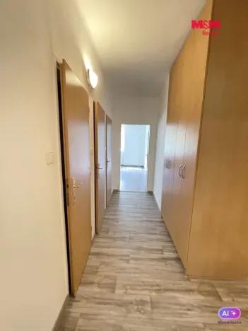 Pronájem bytu 3+1, Ostrava - Poruba, Havlíčkovo náměstí, 72 m2