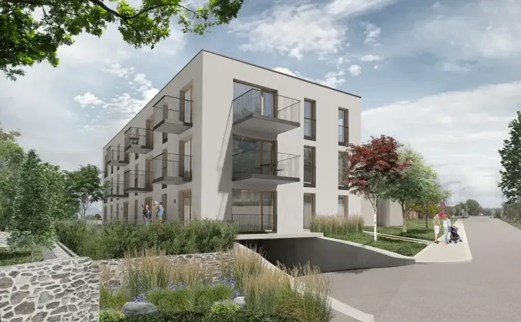 Prodej bytu 1+kk, Třeboň, Na Kopečku, 39 m2