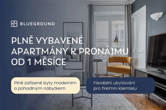 Pronájem bytu 1+kk, Praha - Vysočany, Gerstelova, 41 m2