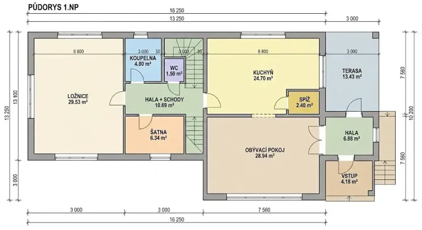Prodej bytu 2+kk, Mokrá-Horákov, 102 m2