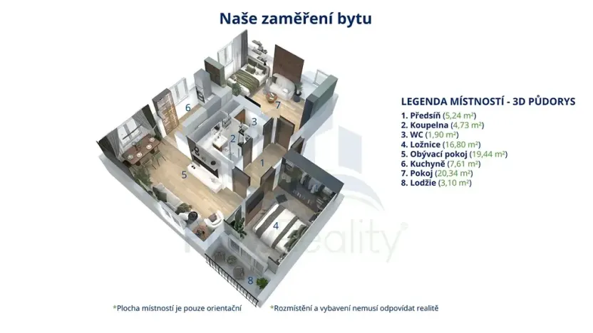 Prodej bytu 3+1, Rynárec, 83 m2