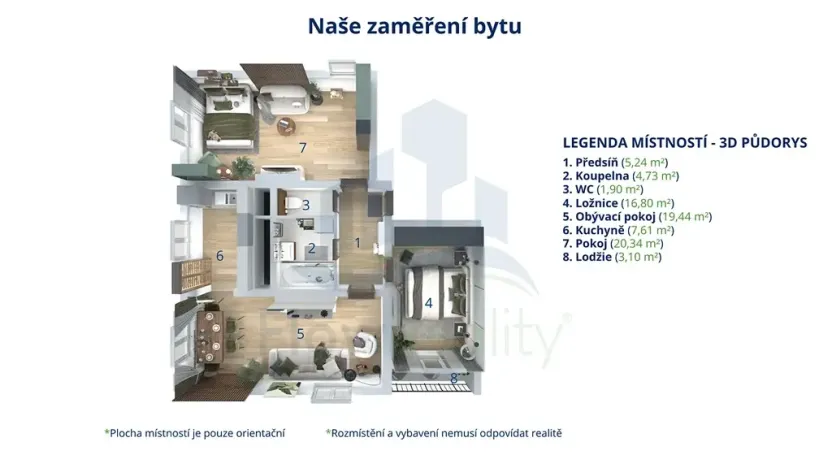 Prodej bytu 3+1, Rynárec, 83 m2
