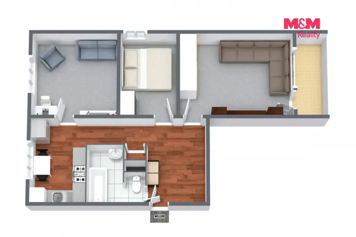 Prodej bytu 3+1, Karlovy Vary, Jana Opletala, 60 m2