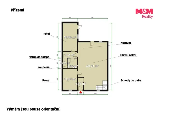 Prodej rodinného domu, Rokycany - Nové Město, Na Pátku, 173 m2
