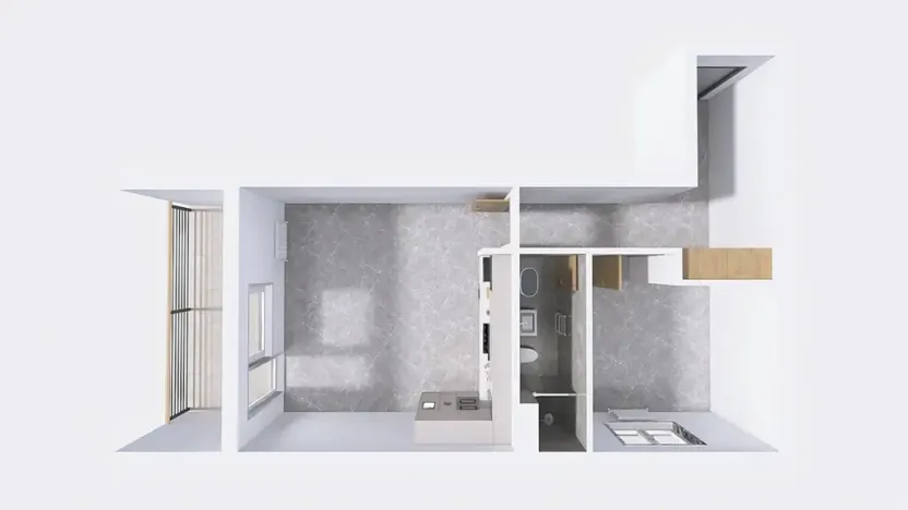 Pronájem bytu 2+kk, Olomouc, Andělská, 53 m2