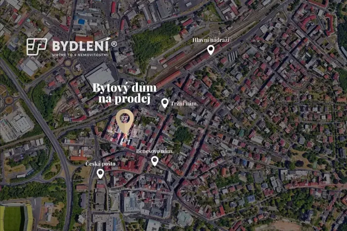 Pronájem bytu 1+1, Teplice, Revoluční, 48 m2
