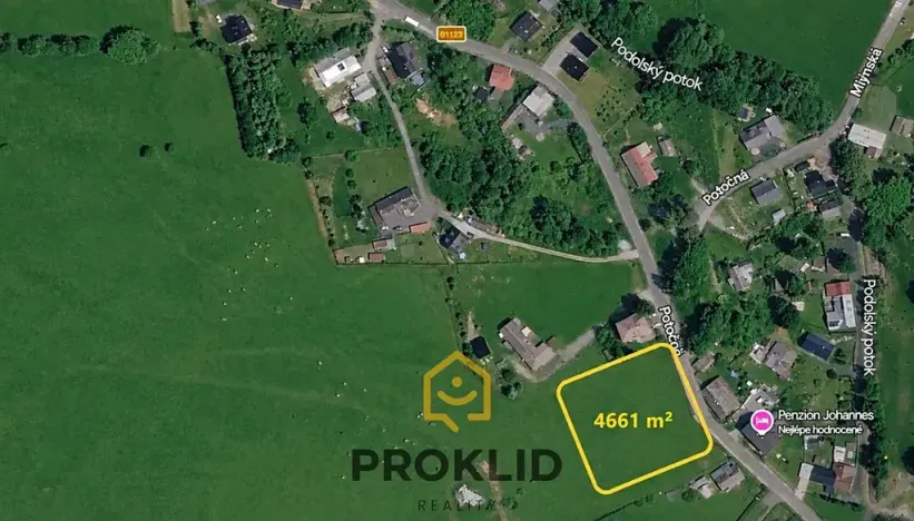 Prodej komerčního pozemku, Stará Ves, 4661 m2