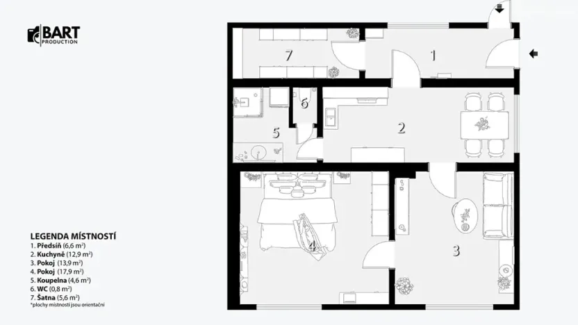 Prodej rodinného domu, Ráječko, Nová, 65 m2