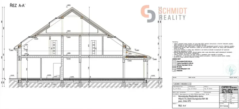 Prodej pozemku pro bydlení, Dolní Dunajovice, Hlavní, 1140 m2
