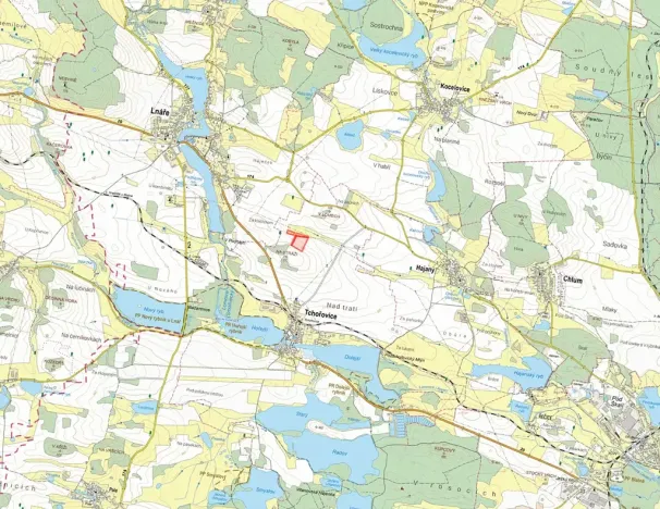Prodej pole, Tchořovice, 33970 m2