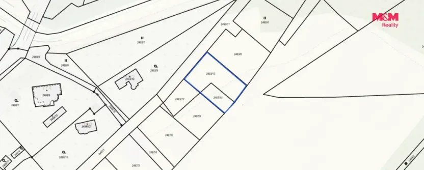 Prodej pozemku pro bydlení, Černovice, 1080 m2