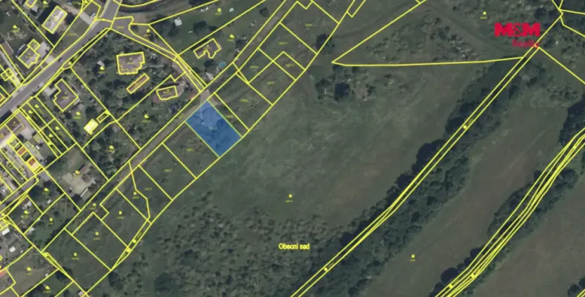 Prodej pozemku pro bydlení, Černovice, 1009 m2