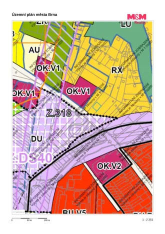 Prodej pozemku pro bydlení, Brno - Bystrc, 378 m2