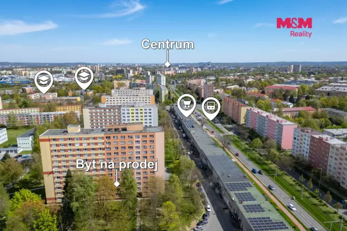 Prodej bytu 2+1, Ostrava, Výškovická, 57 m2
