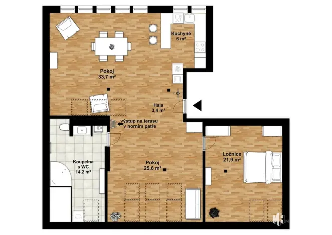 Prodej bytu 2+kk, Brandýs nad Labem-Stará Boleslav, Královická, 155 m2