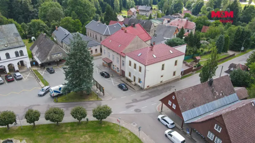 Prodej ubytování, Rokytnice v Orlických horách, náměstí T. G. Masaryka, 431 m2