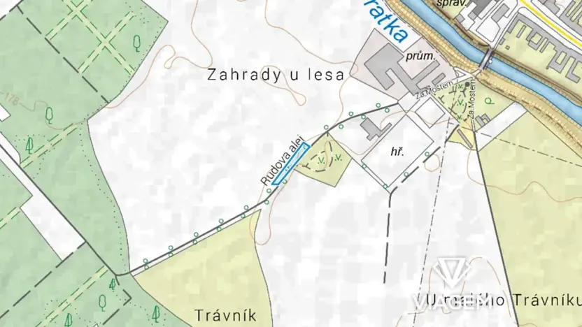 Prodej podílu pole, Nosislav, 495 m2