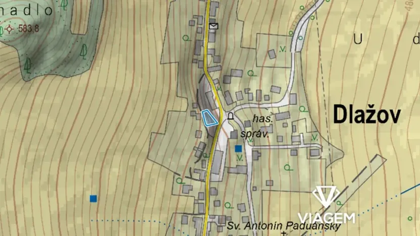 Prodej podílu zahrady, Dlažov, 112 m2