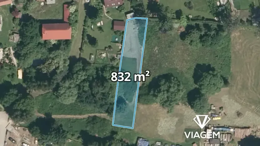 Prodej podílu pole, Opařany, 416 m2