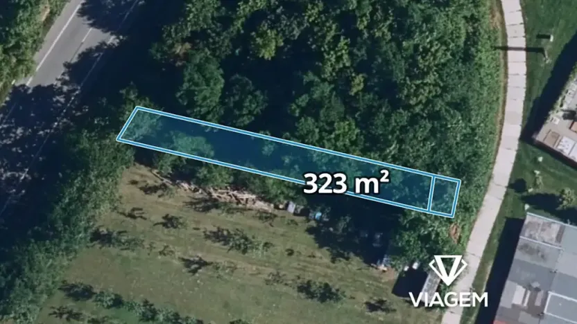 Prodej zahrady, Lužice, 323 m2
