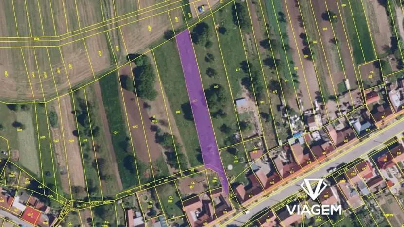 Prodej podílu zahrady, Diváky, 262 m2