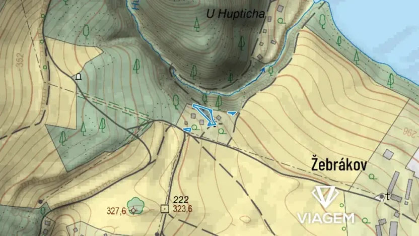 Prodej podílu pole, Zduchovice, 318 m2