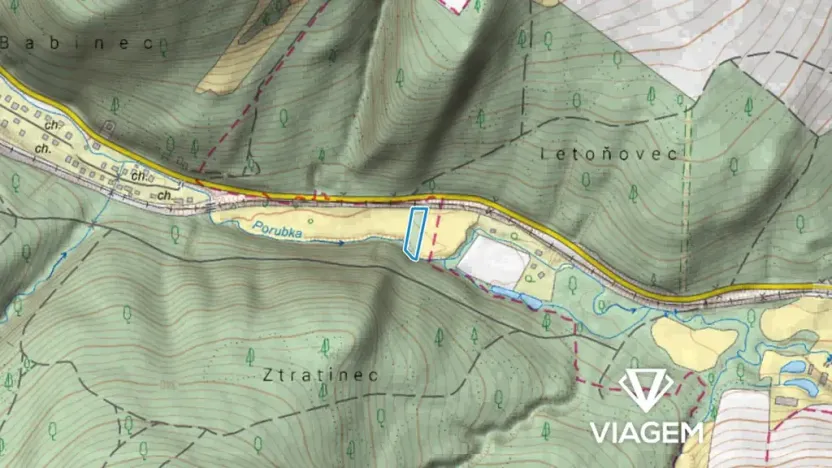 Prodej pole, Horní Lhota, 1723 m2