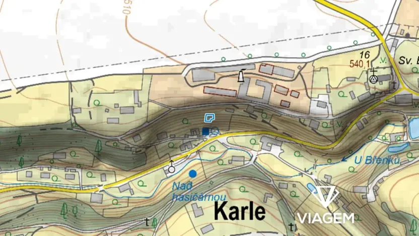 Prodej zahrady, Karle, 169 m2