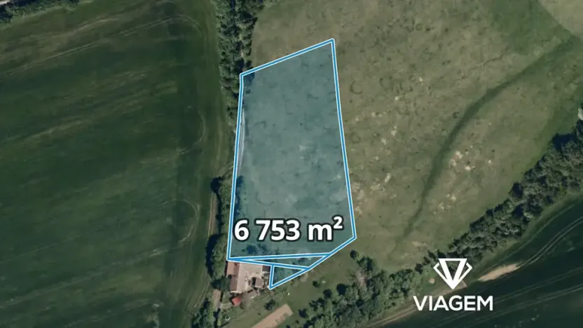 Prodej podílu pole, Stříbrnice, 1350 m2
