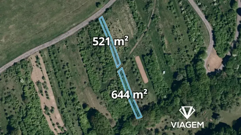 Prodej zahrady, Hřivínův Újezd, 1165 m2