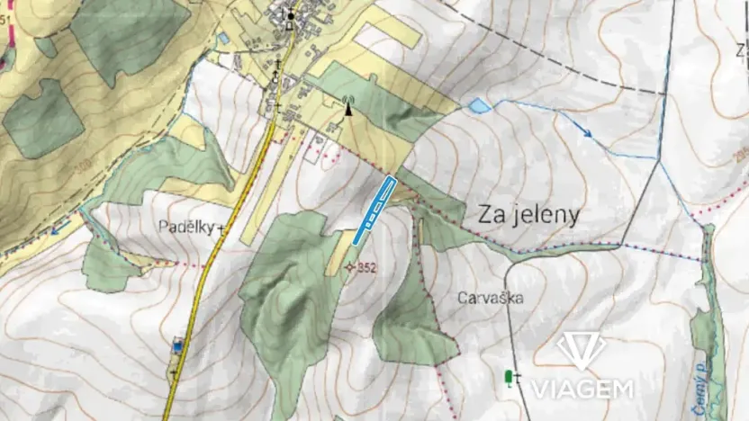 Prodej podílu pole, Hustopeče nad Bečvou, 704 m2